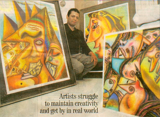 Pedro Fuller at work