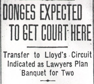 Camden Courier-Post, January 23, 1938 — Donges Expected to Get Court Here