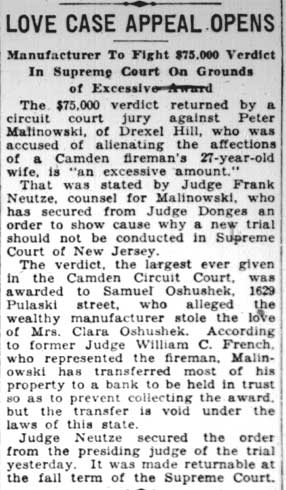 Camden Courier-Post, February 4, 1928