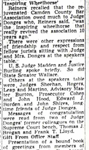 Camden Courier-Post, May 6, 1950 — Donges Honored (continued)