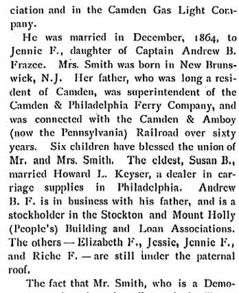 Biographical Review 1897 — Richard F. Smith (continued)