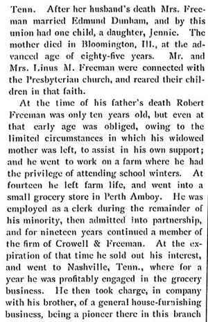 Biographical Review, 1897 — Robert Freeman (page 2)