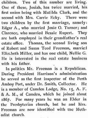 Biographical Review, 1897 — Robert Freeman (page 5)