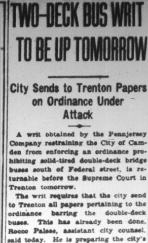 Camden Courier-Post, April 2, 1928, page 1