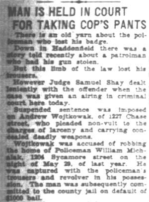 Samuel M. Shay, February 10, 1928