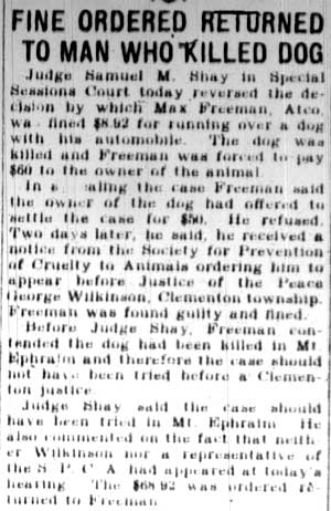 Samuel M. Shay, April 5, 1928