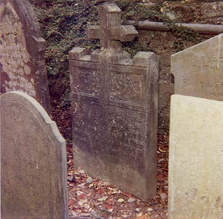 Samuel Truscott headstone in England