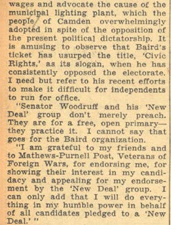 Woodruff Faction Endorses Smith (part 3)