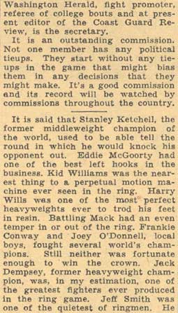 Sgt. Ray's Corner May 16, 1934 (part 2)