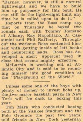 Sgt. Ray's Corner May 18, 1934 (part 2)