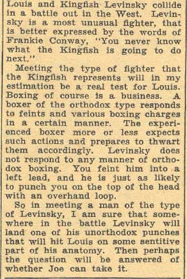 Sgt. Ray's Corner August 4, 1935 (part 2)