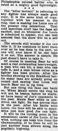 Sgt. Ray's Corner August 14, 1935 (part 2)