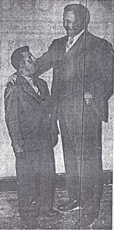 Sgt. Smith and Russell Stoddard, August 21, 1941