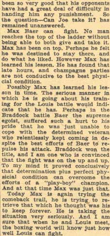 Sgt. Ray's Corner August 27, 1935 (part 2)
