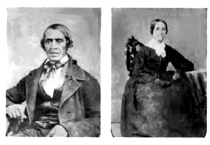Levin and Eunice Sockume, about 1860