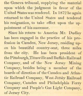 History of Camden County 1886 — Thomas H. Dudley, conclusion
