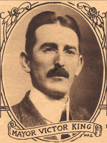 Victor King, Mayor of Camden, circa 1926