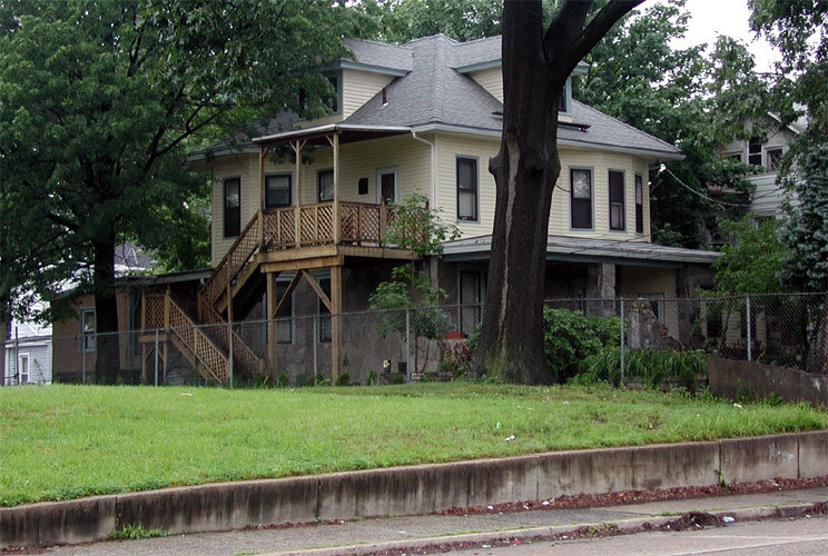 3197 Federal Street, home of Victor King and family, June 21, 2003