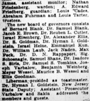 Camden Courier-Post, January 9, 1928, B'nai B'rith installation, part 4