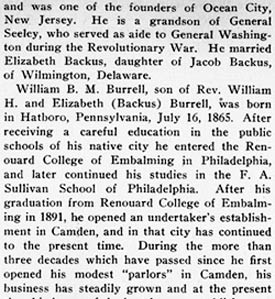 South Jersey A History 1624–1924 — William B.M. Burrell biography, page 2