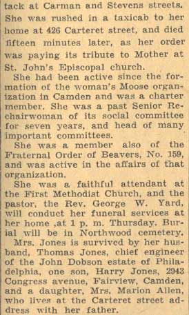 Wendela E. Jones obituary part 2