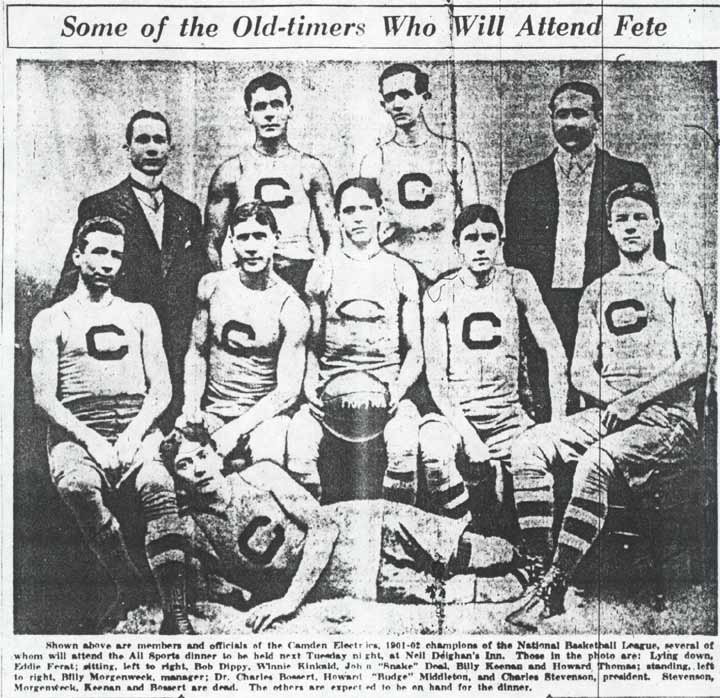 1901–02 Camden Electrics basketball team