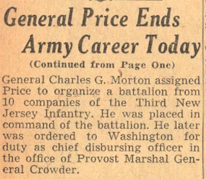 General Price Ends Military Career, continued