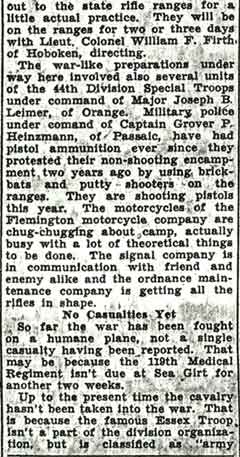 44th Division Ordered to War, continued