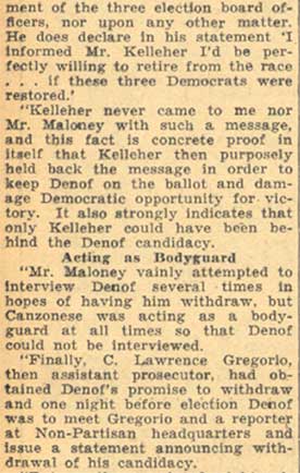 Camden Courier-Post, May 11, 1934 — Mrs. Hyland Raps Answer by Denof, continued