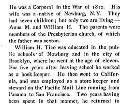 Biographical Review of William H. Tice, 1897, page 2