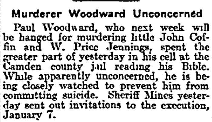Philadelphia Inquirer, January 1, 1903