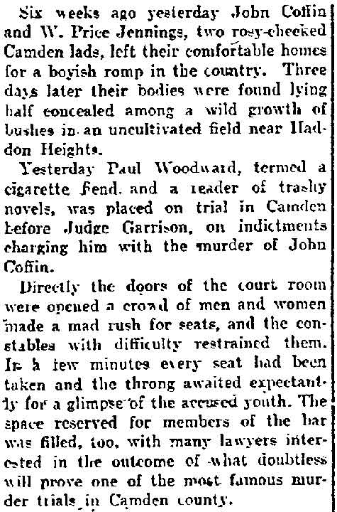 Philadelphia Inquirer, November 13, 1902 — part 1
