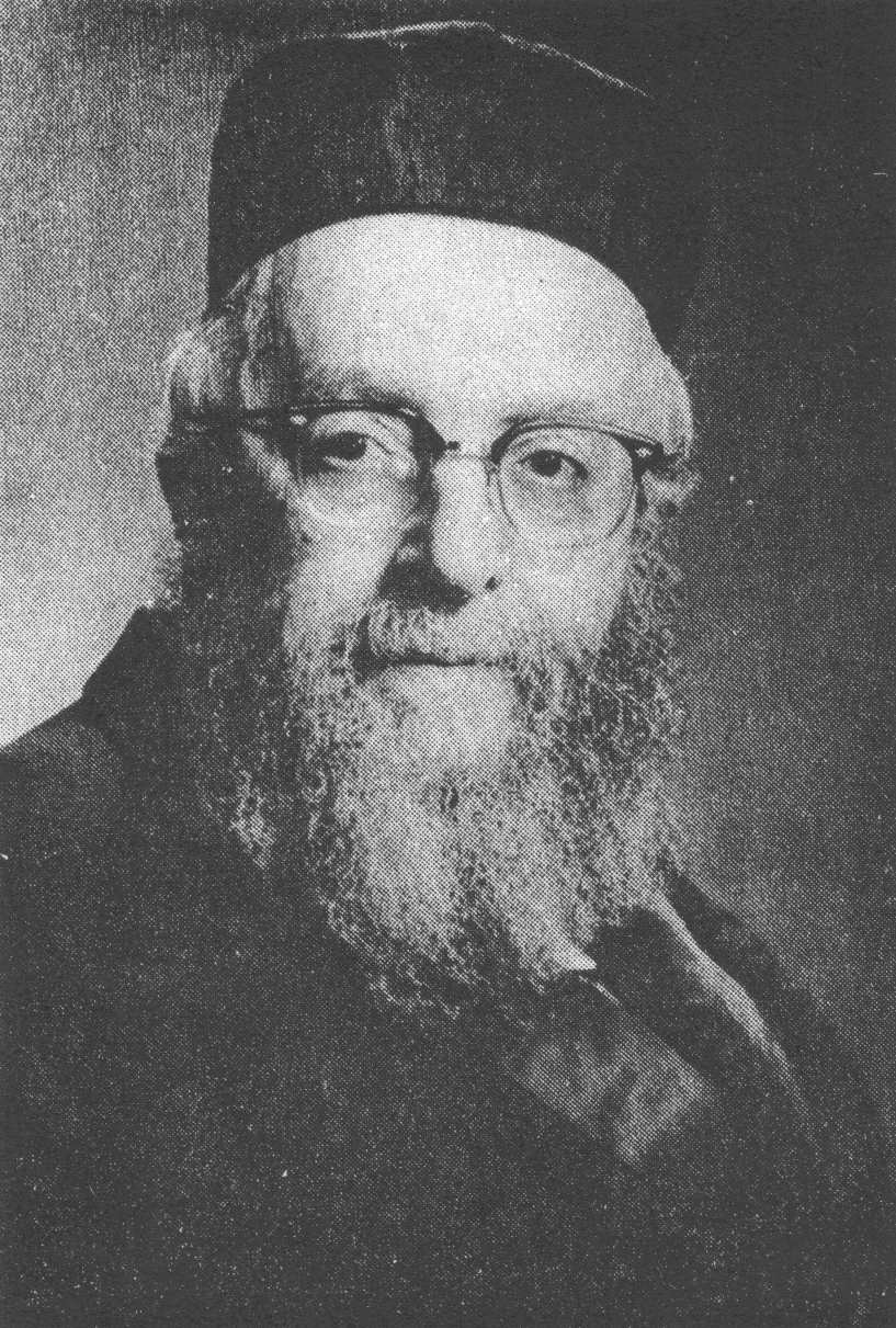 Rabbi Naftoly Riff — from the 1976 Testimonial Dinner Program