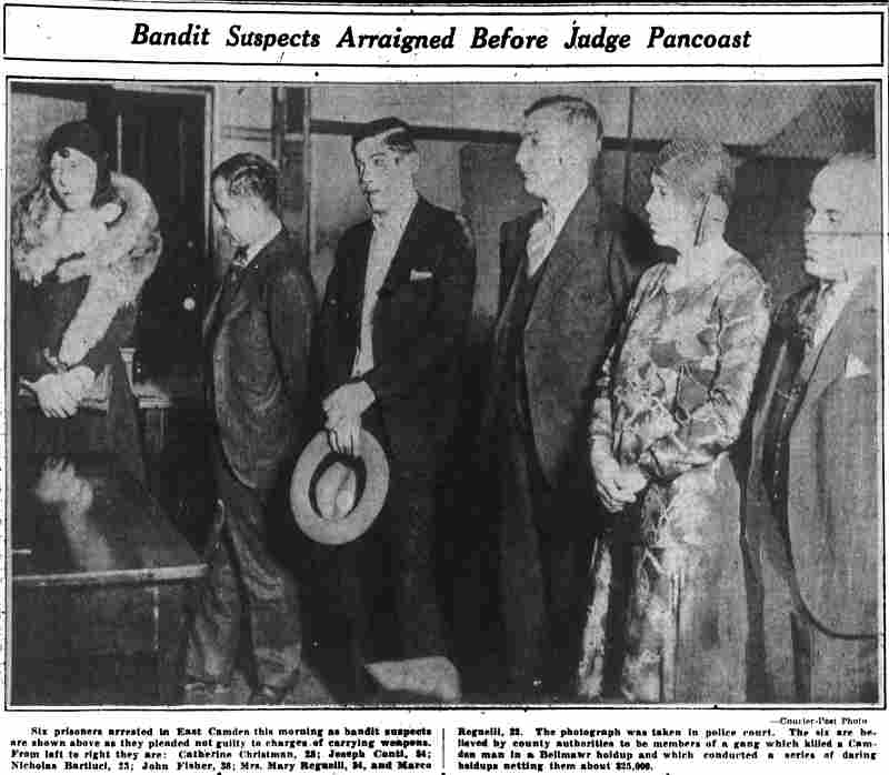 Camden Courier-Post, June 3, 1930 — Marco Reginelli case