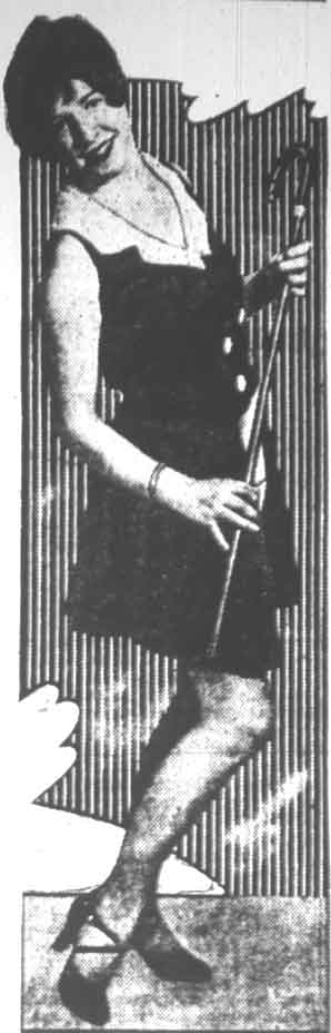 Dorothy Dubree, Rotary Revue, February 21, 1928