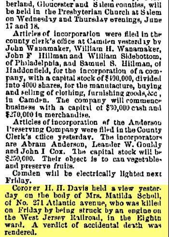Philadelphia Inquirer, June 2, 1885 — part 2