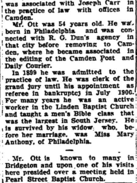 Bridgeton Evening News, July 31, 1922 — continued