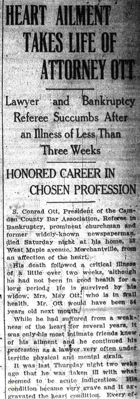 Camden Post-Telegram, July 31, 1922