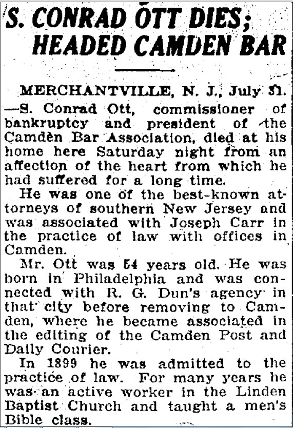 Trenton Evening Times, July 31, 1922