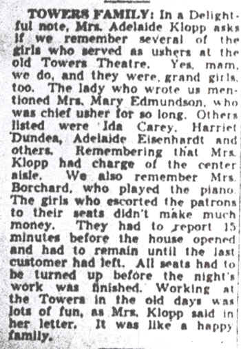 Dan McConnell's Scrap Book performers, December 30, 1939