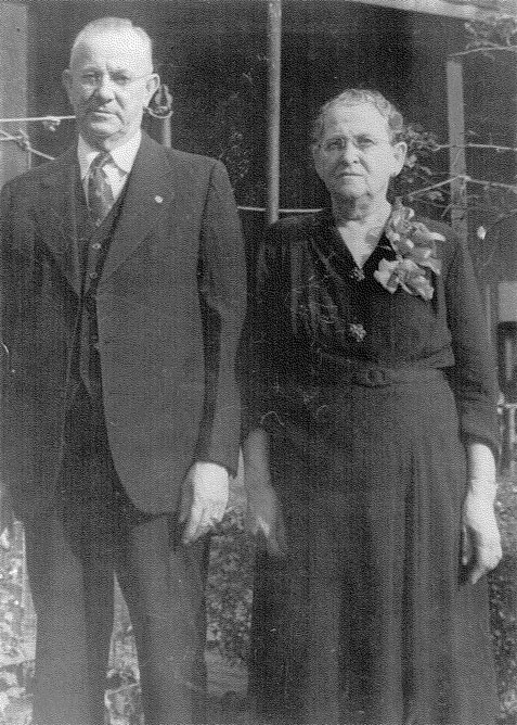 John and Pelagia Jaskolski, 1940s