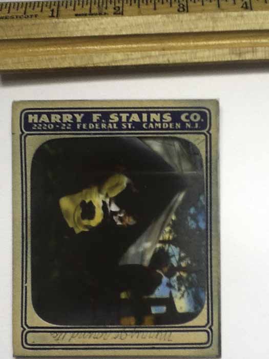 Harry F. Stains Spot Light Slide, actual size