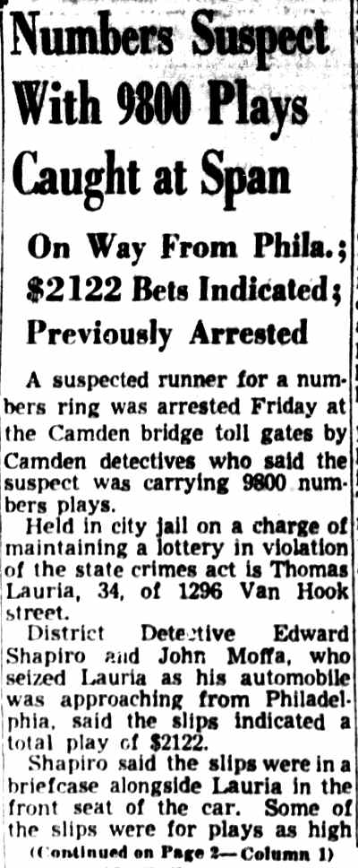 Thomas Lauria case continued