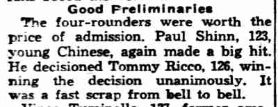 Baltimore Sun, July 16, 1940, Good Preliminaries