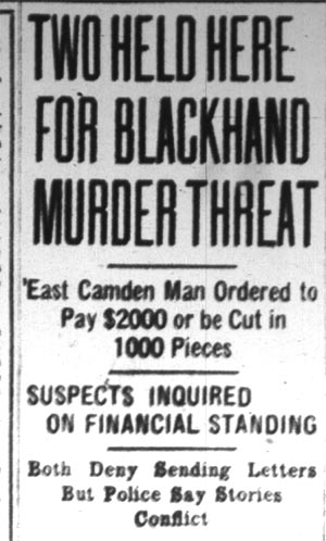 Camden Courier-Post, April 4, 1928 — Troncone clipping, part 1