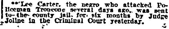 Philadelphia Inquirer, April 24, 1909 — Troncone clipping
