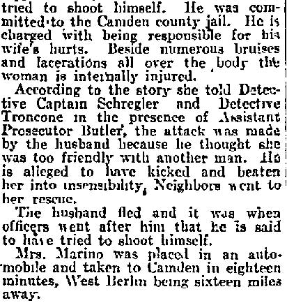 Philadelphia Inquirer, May 4, 1914 — Troncone clipping, part 2