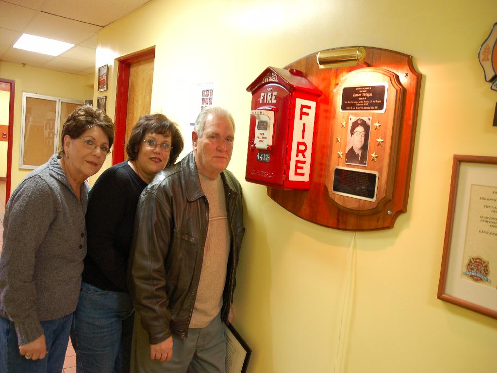 December 9, 2007 memorial ceremony at Liberty Street Station