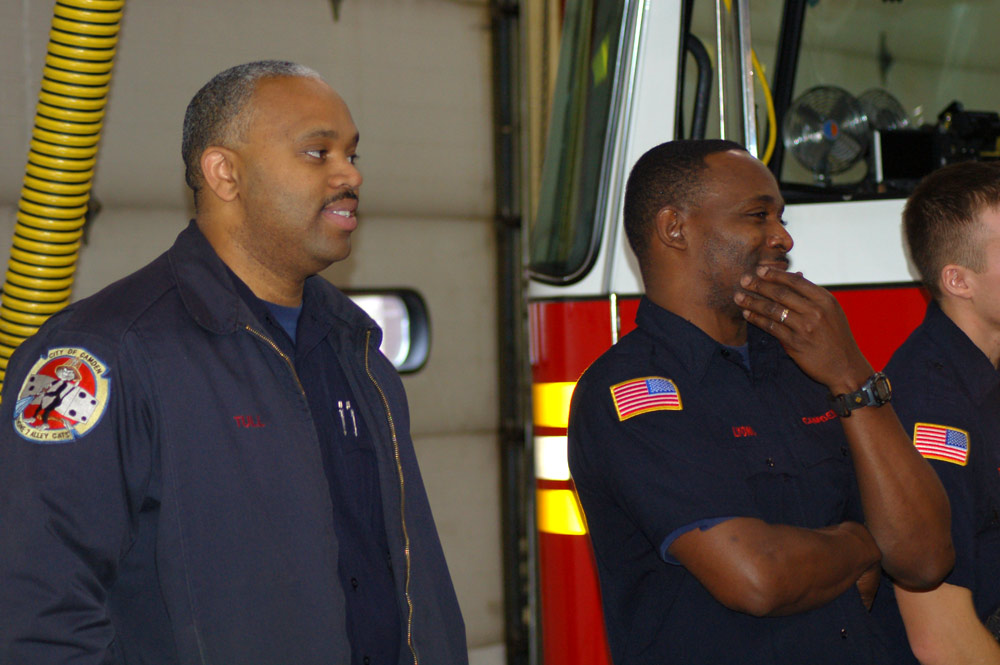 Firefighter Tull, Firefighter Lyons, Firefighter Tally, December 9, 2007