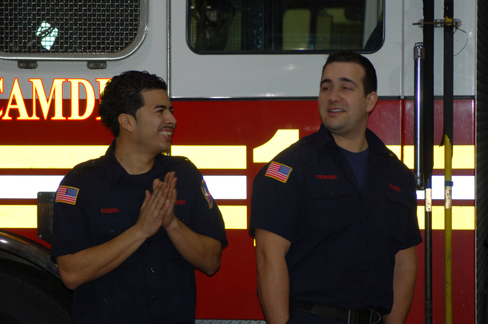 Firefighter Guzman and Firefighter Frontado, December 9, 2007